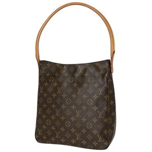 Louis Vuitton Looping Shoulder Bag Monogram Brown
